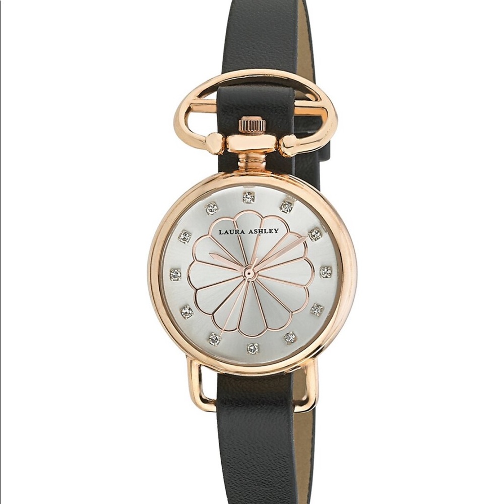 Laura Ashley // rose gold women watch